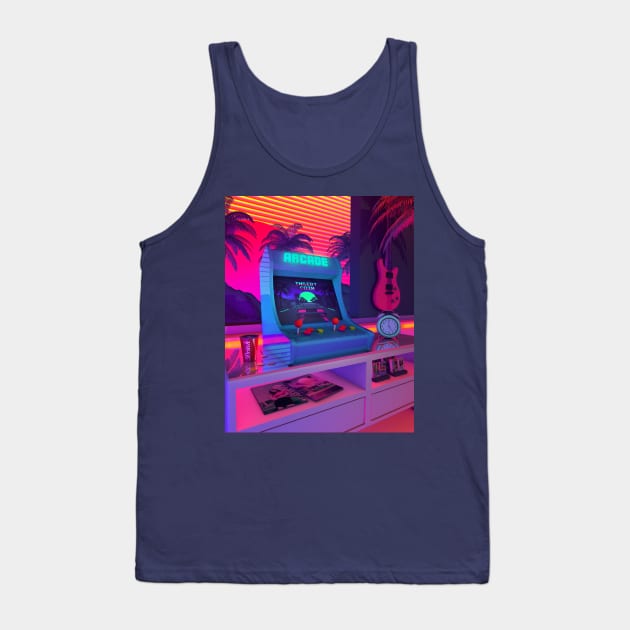 Arcade Dreams Tank Top by dennybusyet